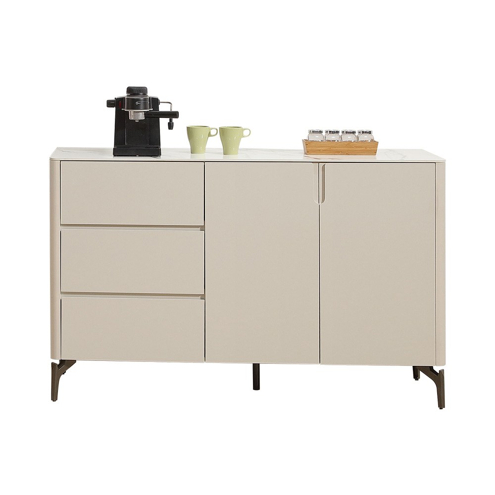 康斯坦4.7尺岩板收納餐櫃/碗盤櫃/置物矮櫃/電器櫃/玄關櫃