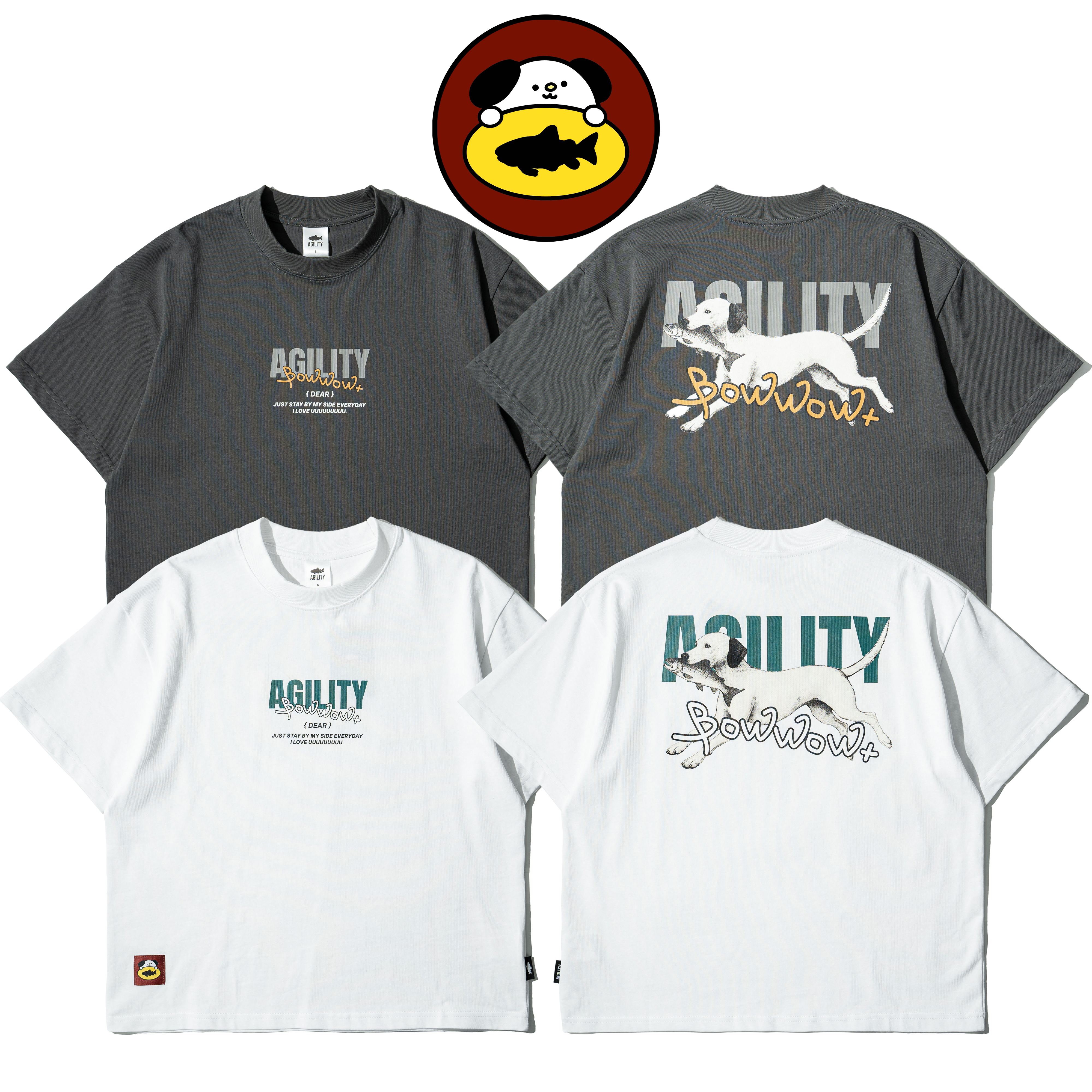 AGILITY x BOWWOW Realistic Tee 寫實圖像 短袖Tee [BW1]