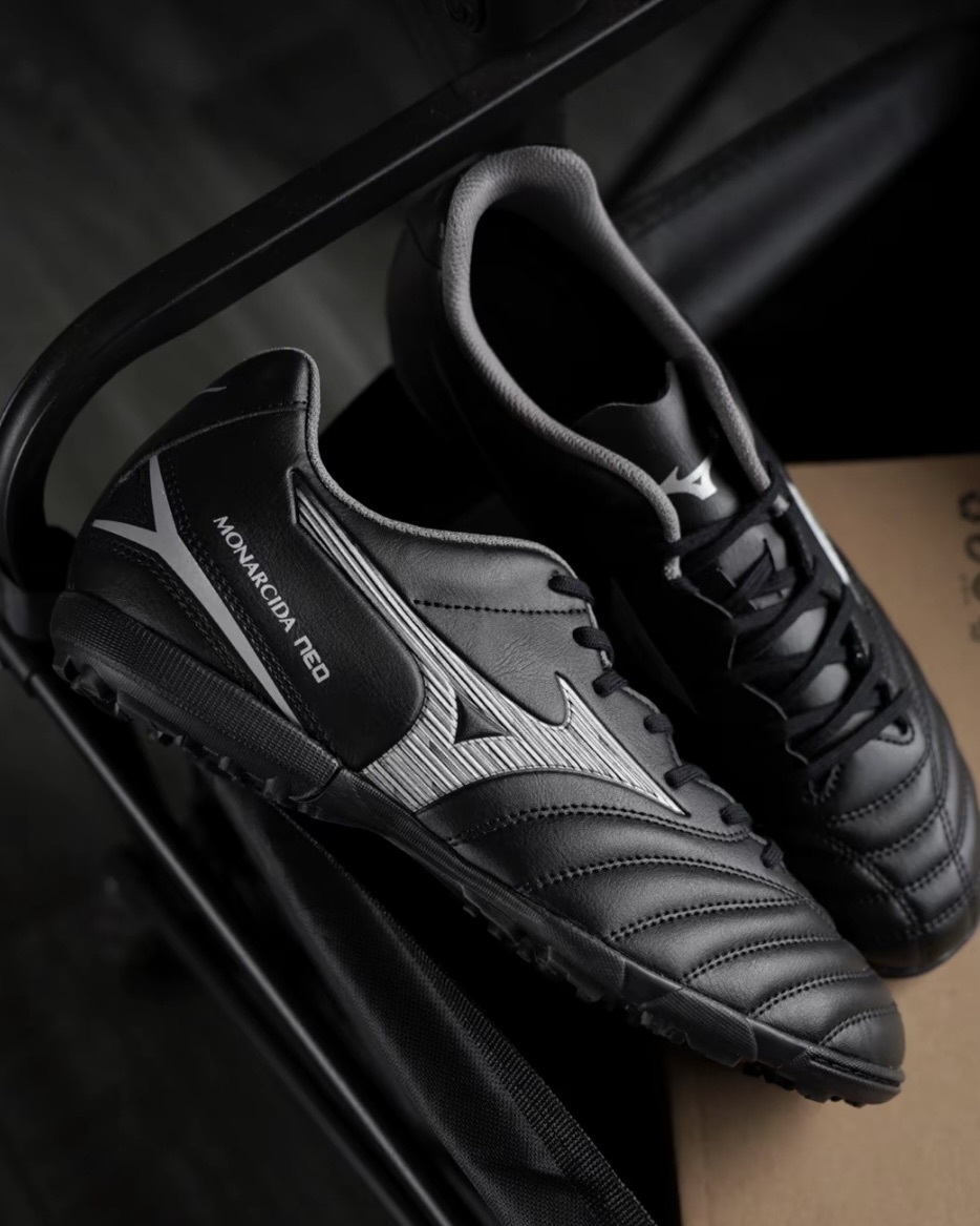 #預購 MIZUNO MONARCIDA NEO III 復古 足球鞋 P1GD242503 黑