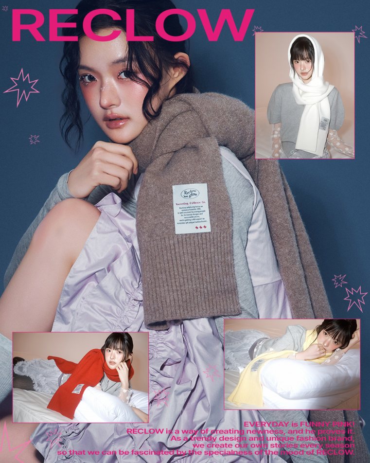 【直播】RECLOW LL121939 Wooltouch 針織圍巾
