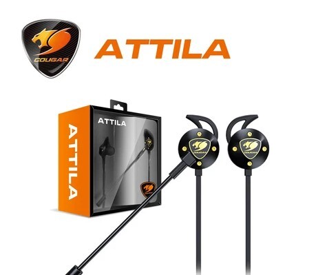 美洲獅 COUGAR ATTILA 入耳式電競耳機 耳麥 電腦耳機 麥克風 手機耳麥 耳塞式