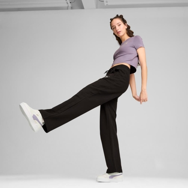 PUMA 短T 流行系列 CLASSICS 芋頭紫 寶貝 短版 上衣 女 62657730