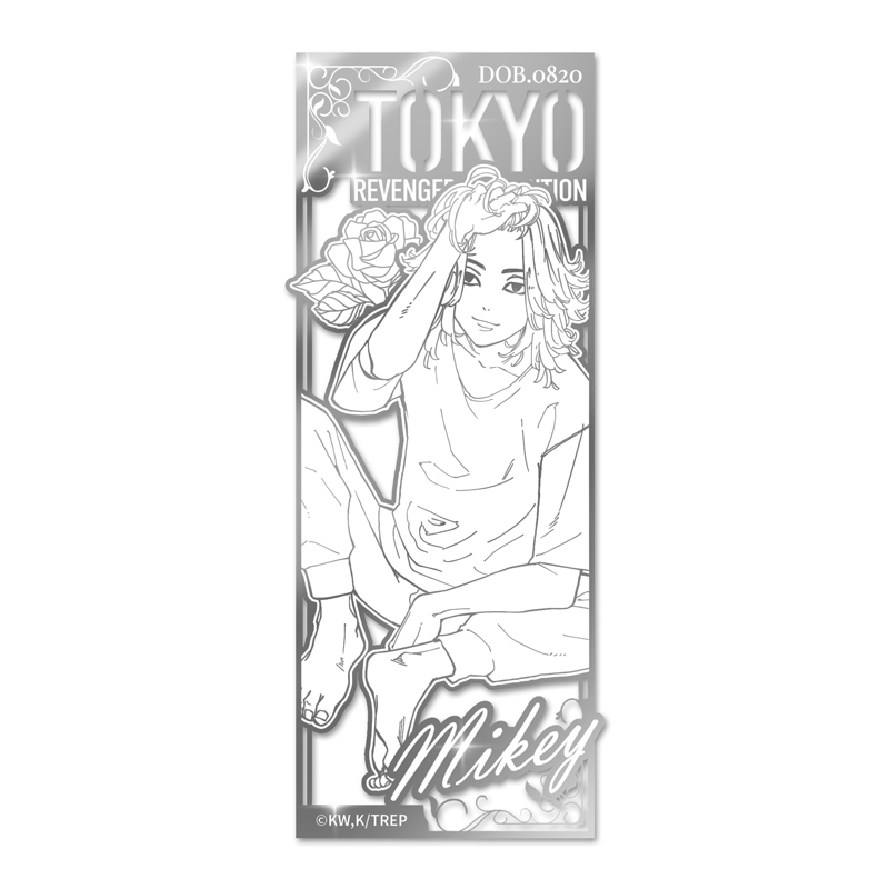 D【22】GA-9255 東京卍復仇者展 最後的世界線-金屬書籤-萬次郎