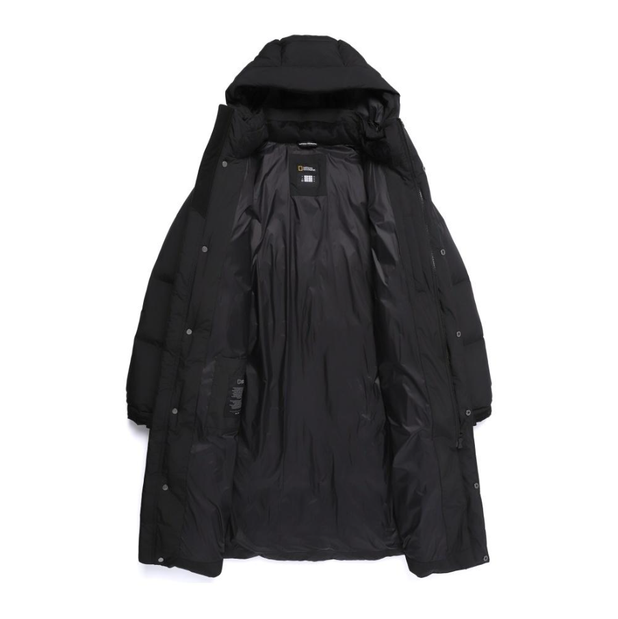 【預購】AKR121812 National Geographic Capra 鴨絨長款連帽羽絨服 (N254UDW161)