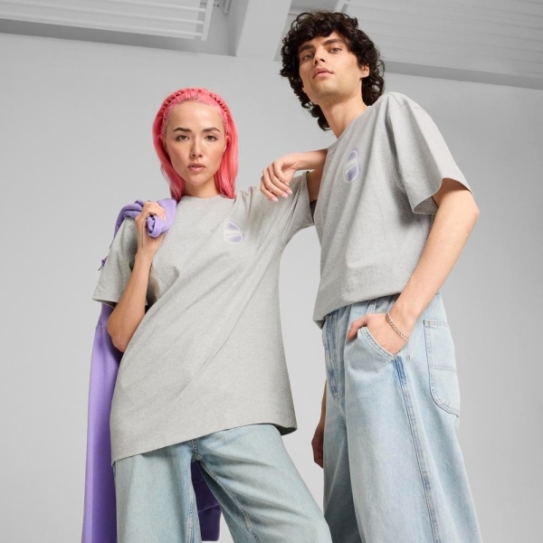 PUMA 短T 流行系列 DOWNTOWN 180 灰 短袖 T恤 中性 62675504