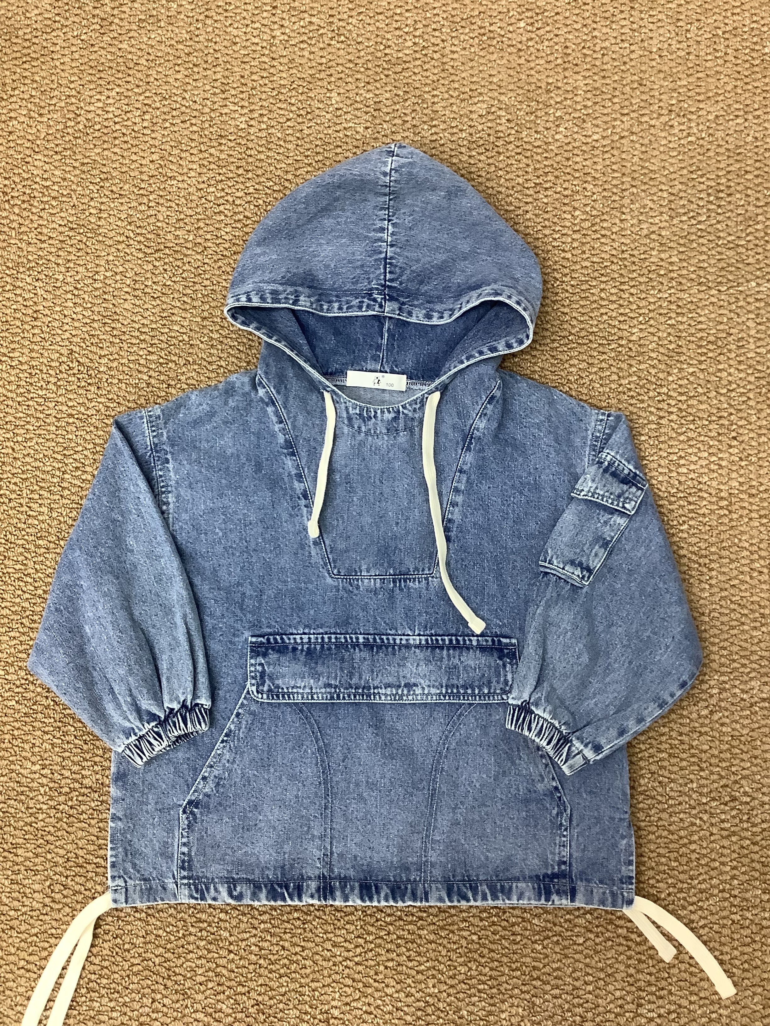 A03900連帽牛仔上衣