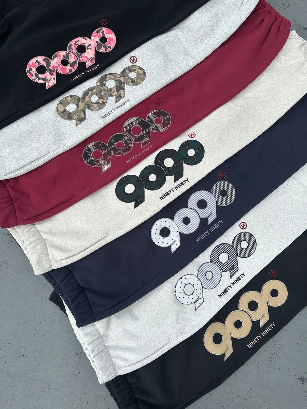 2025AW 9090 OG Logo Original Sweat Pants 刺繡 字體 長褲 棉褲 現貨 NN2149