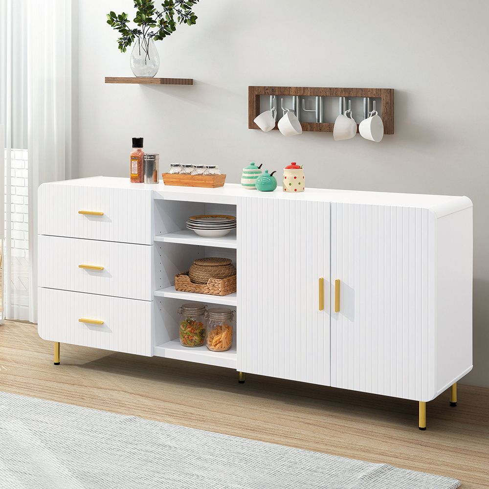 奧薇塔6尺收納餐櫃/碗盤櫃/置物矮櫃/電器櫃/玄關櫃