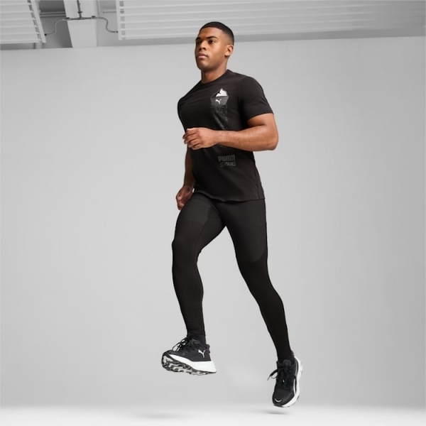 PUMA 短T 跑步系列 TRAIL 黑色 短袖 運動 男 52586001