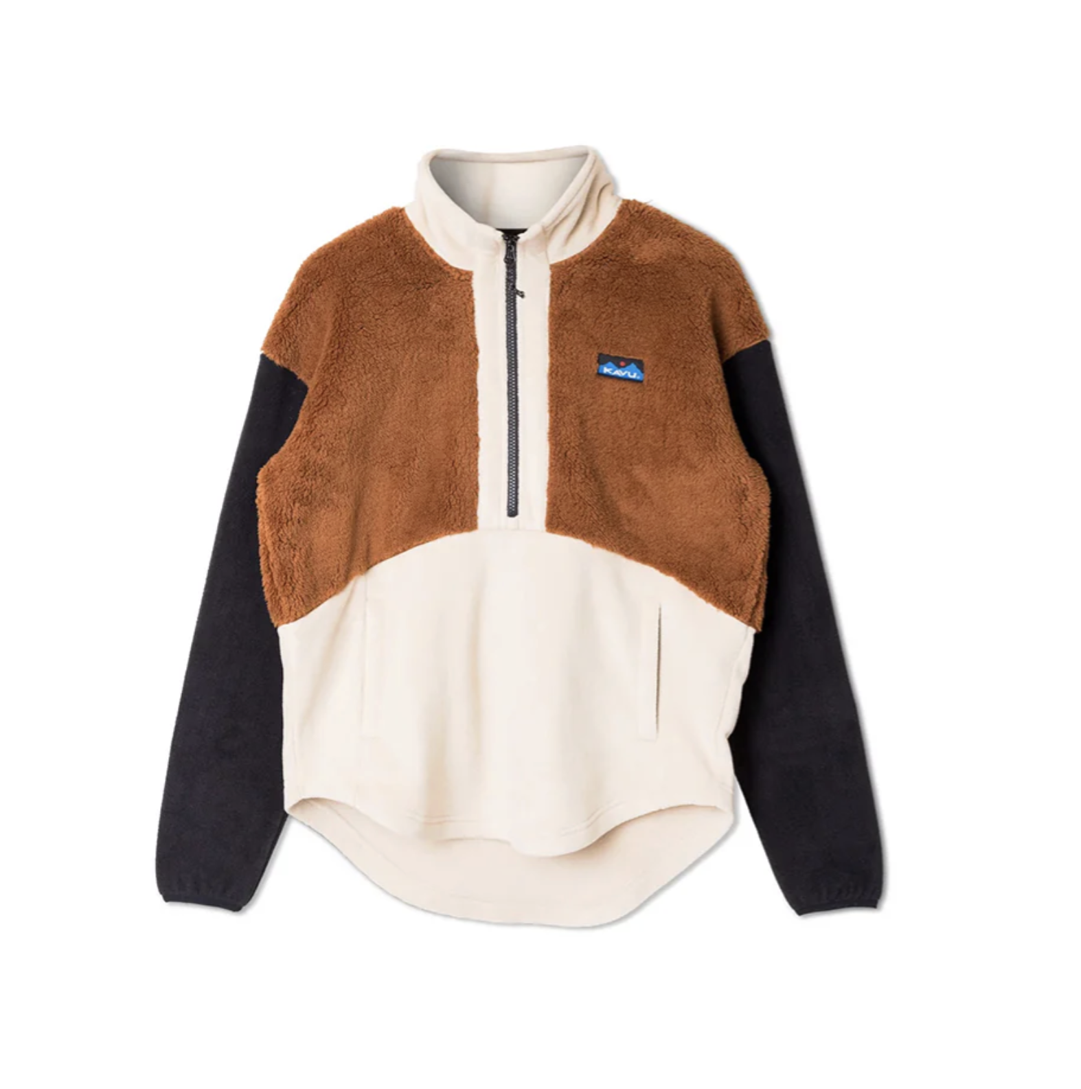 Kavu 長袖短抓毛衛衣 - Timber Lane earth mix- L - 2211-2442-3 (1219)
