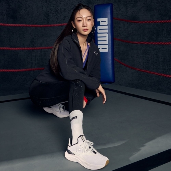 PUMA 外套 訓練系列 INTERGALACTIC 黑 毛絨 立領外套 女 52580201