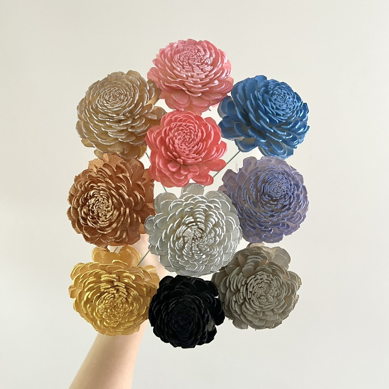 越南索拉花 貝力玫瑰 3CM<十支一把>