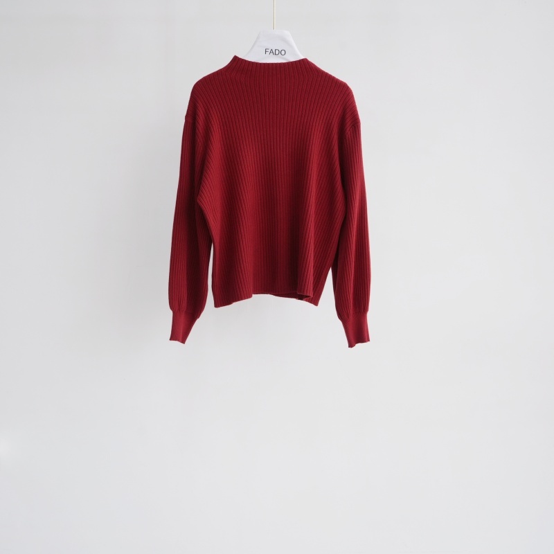 法朵Fado shop｜坑條紋澎袖針織衫 011A463 五色