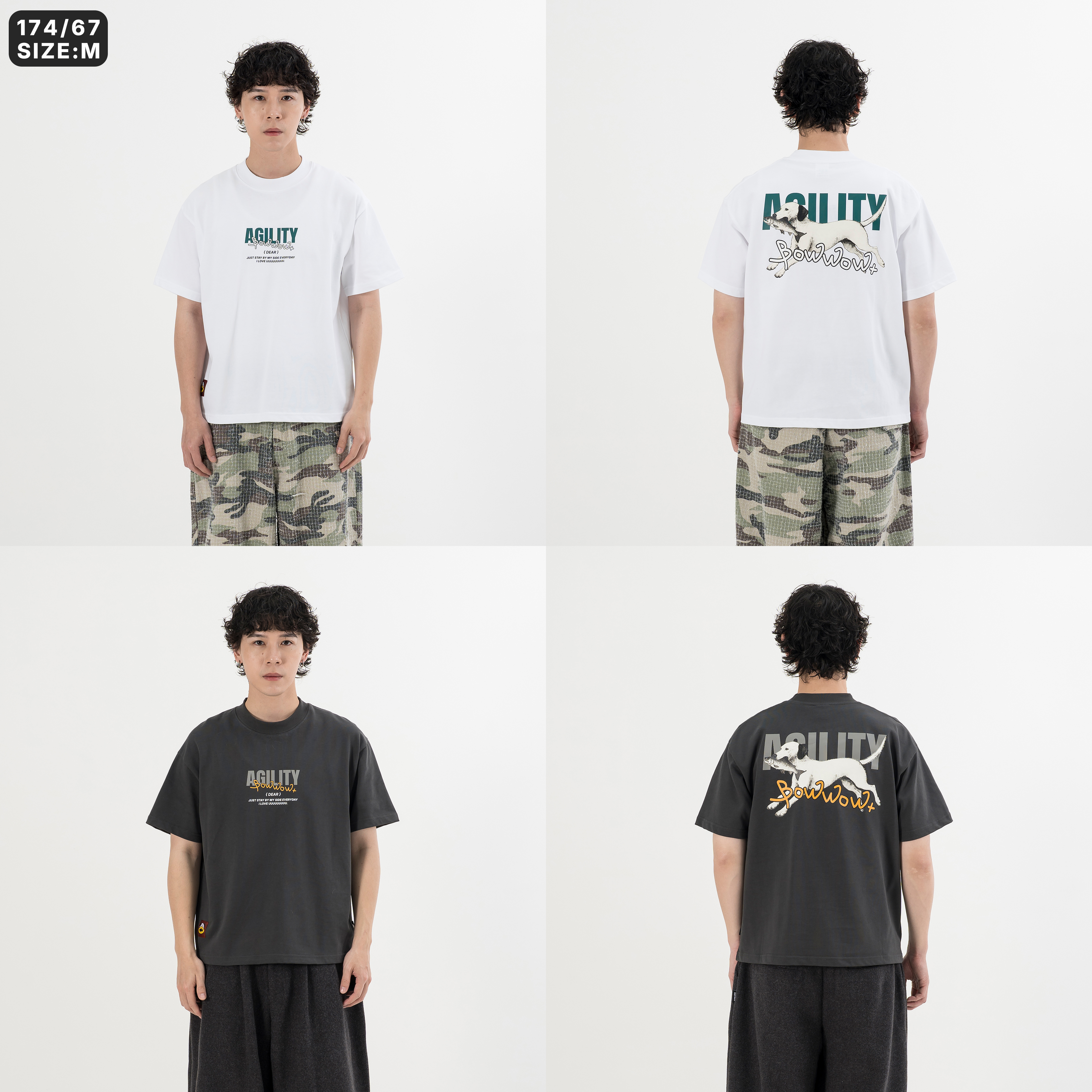 AGILITY x BOWWOW Realistic Tee 寫實圖像 短袖Tee [BW1]
