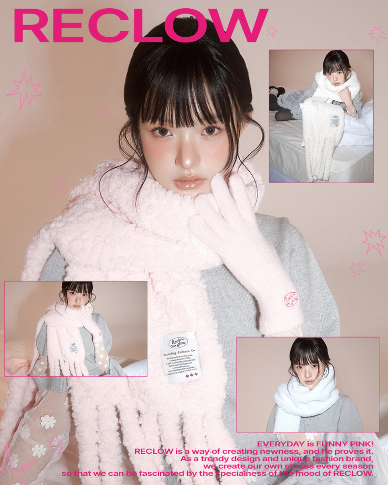 【直播】RECLOW LL121942 CLOUDY 圍巾