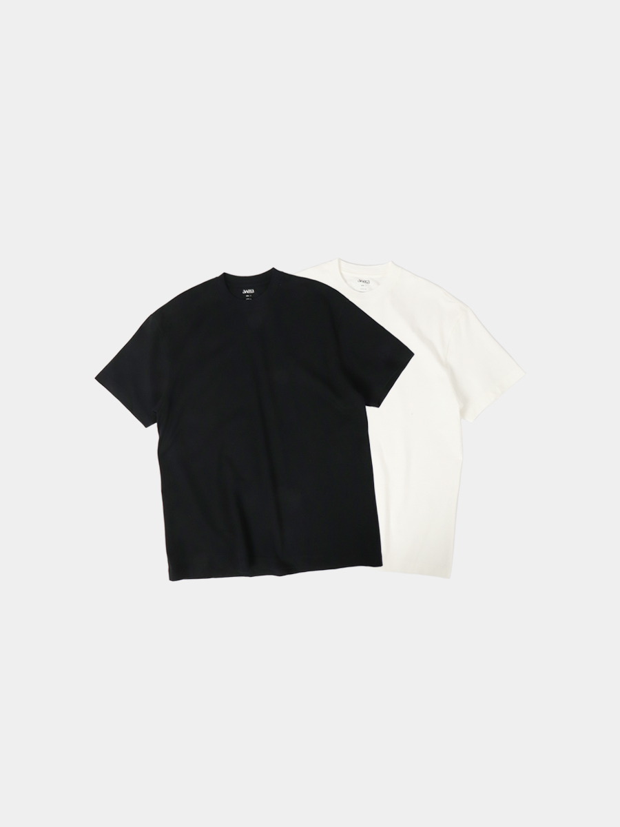 ARGUE SOFY LONG-T-SHIRTS/ホワイト、ブラック　2枚セット AWASA 2-Pack Sleeveless T-Shirts (2 Pack)