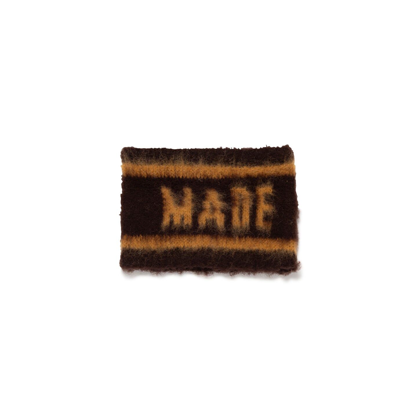 HUMAN MADE SHAGGY KNIT LOGO BAND ヘアバンド 2025AW HUMAN MADE SHAGGY KNIT LOGO BAND 配件羊毛保暖針織髮帶