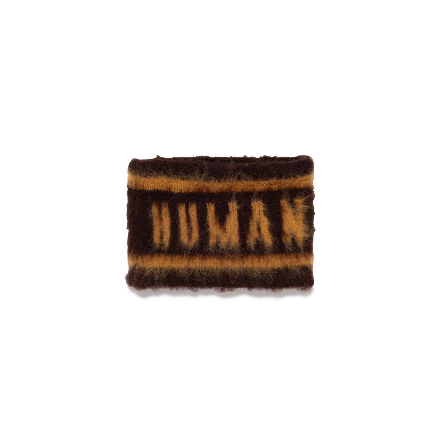 HUMAN MADE SHAGGY KNIT LOGO BAND ヘアバンド 2025AW HUMAN MADE SHAGGY KNIT LOGO BAND 配件羊毛保暖針織髮帶