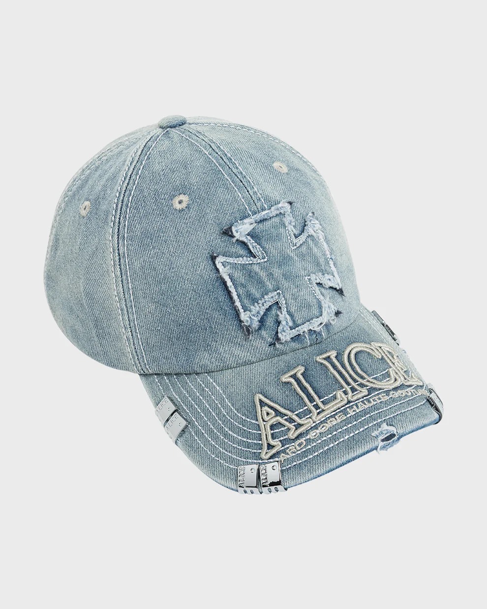 ALICE HOLLYWOOD KSUBI/ALICE ATELIER LOGO CAP (STONE WAS