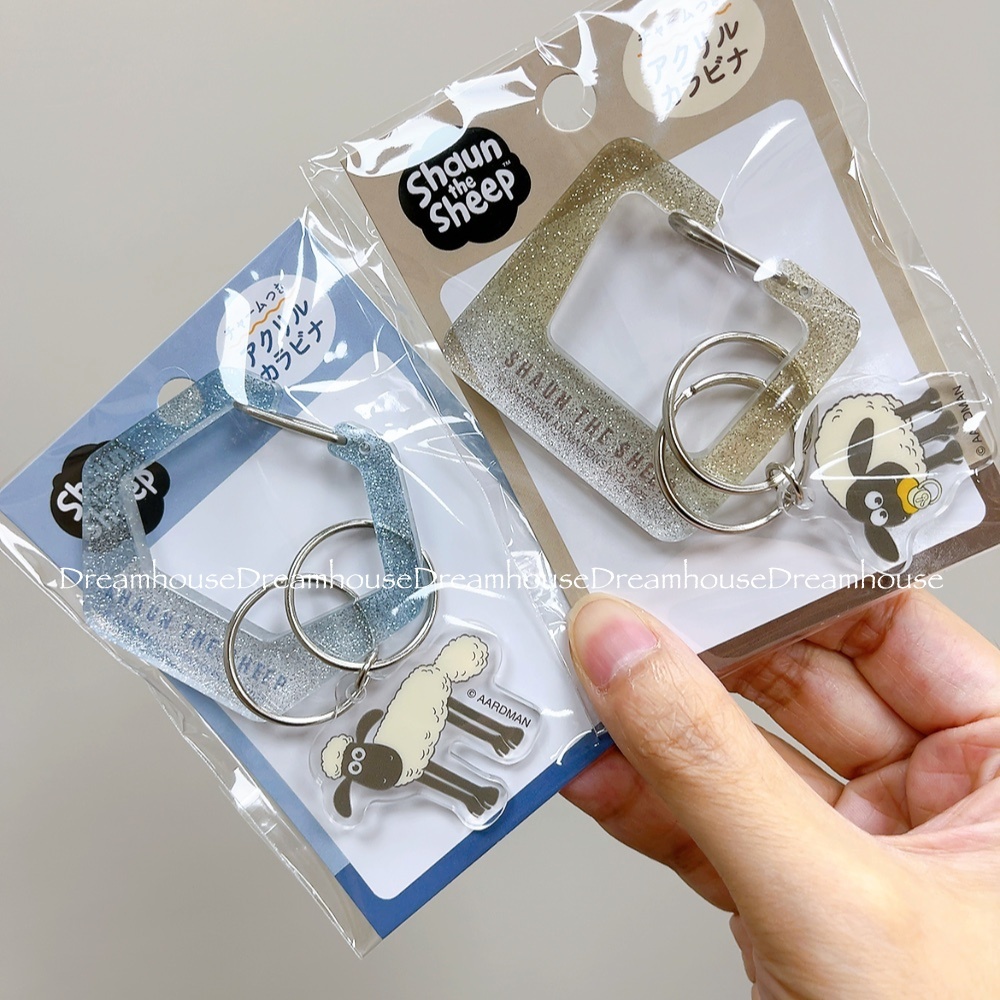 Shaun the Sheep 笑笑羊 尚恩 提米 壓克力鑰匙圈 登山扣 吊飾 掛飾