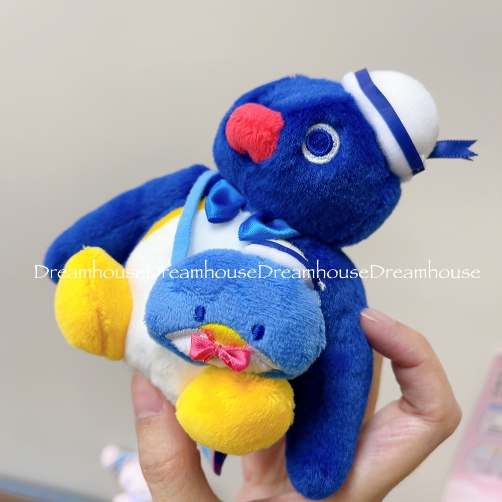 日本限定 三麗鷗 聯名 pingu 哥哥 山姆企鵝 珠鍊吊飾 娃娃吊飾 坐姿娃娃 鑰匙圈 掛飾