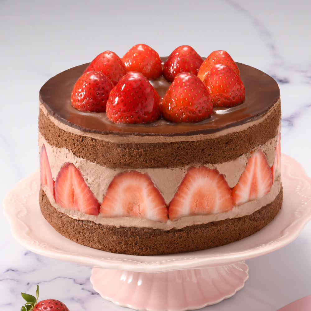 chocolate Fraisier Gateau