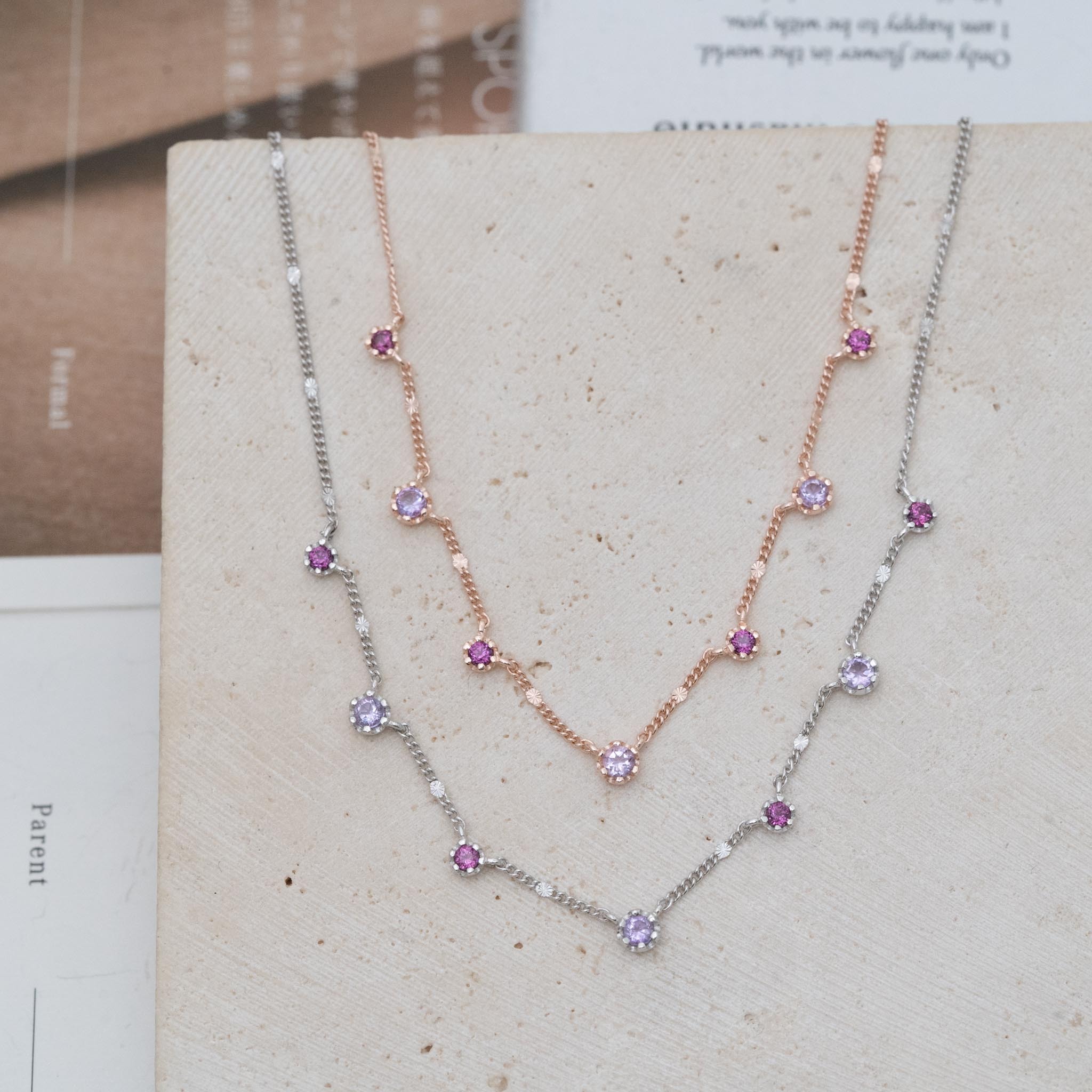 Svn54 巴西紫晶配玫瑰石榴