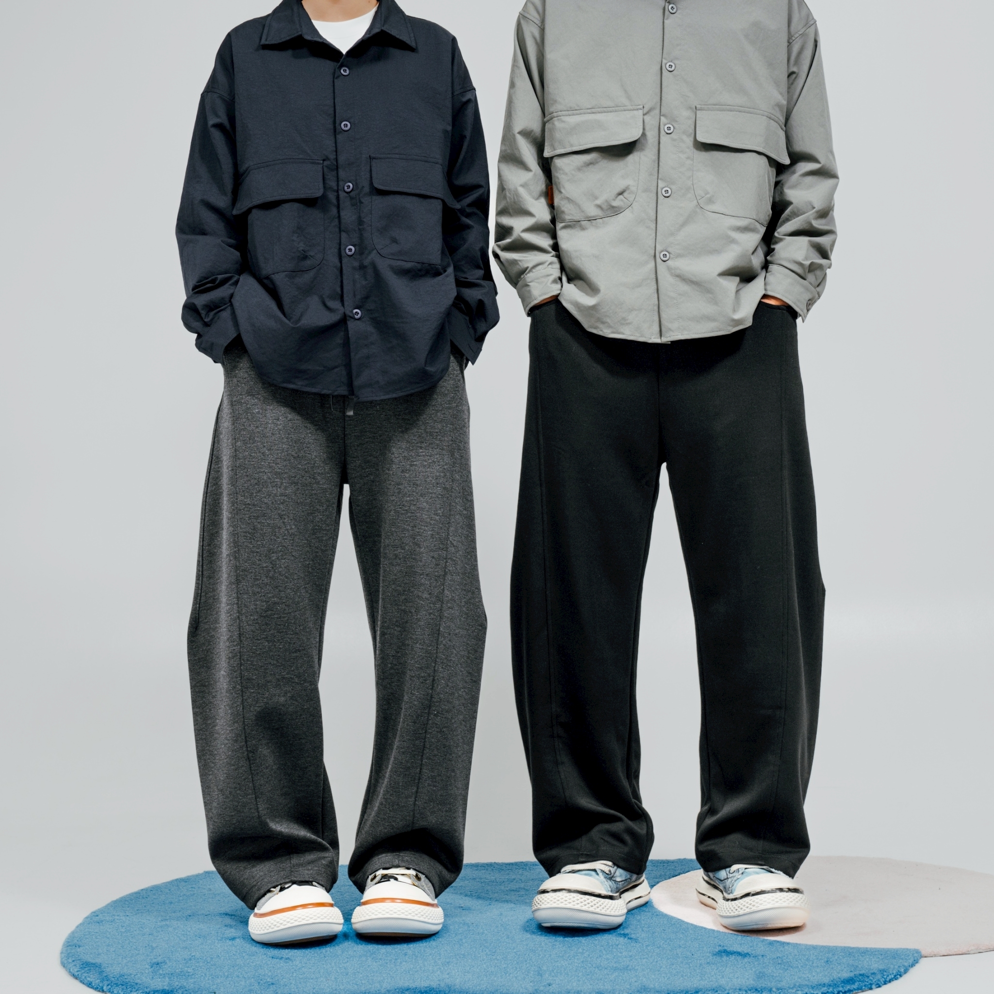 <台灣現貨>微彎刀親膚超彈力長褲 V0003