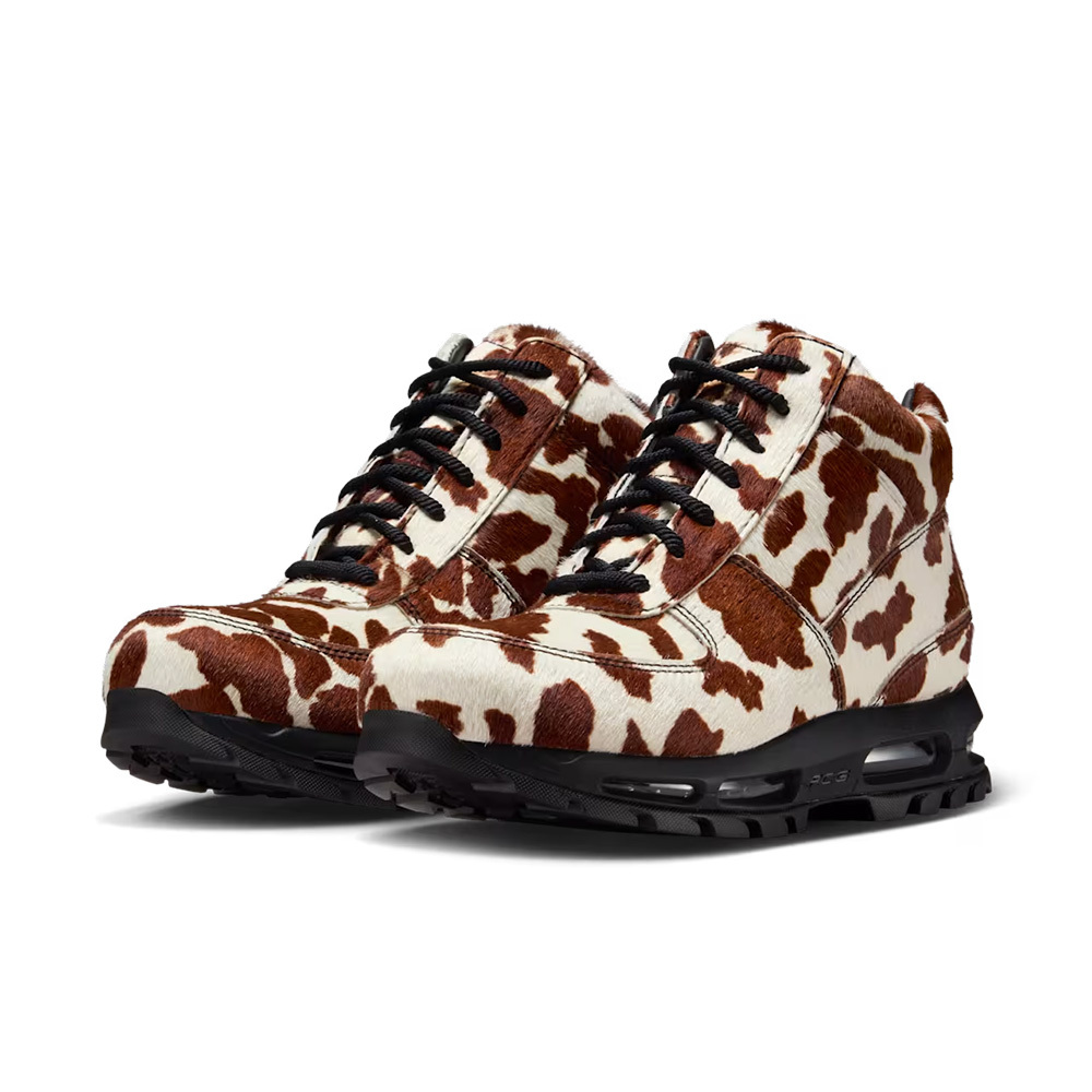 Nike Air Max Goadome Sail Cacao Wow Cow Print Pony Hair 乳牛 馬毛 氣墊 男鞋 IO4635-100