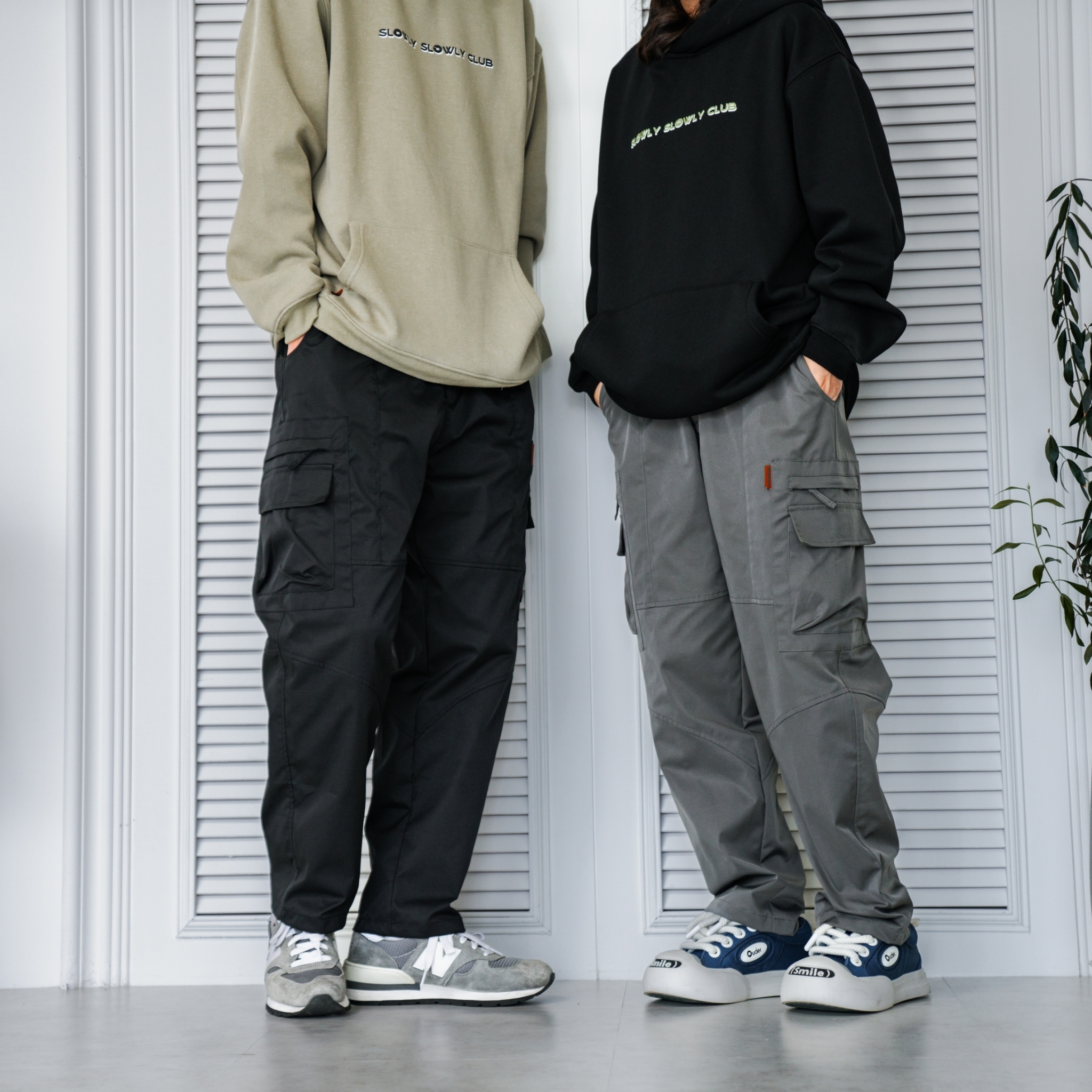 <台灣現貨>立體剪裁口袋長褲 SB1115