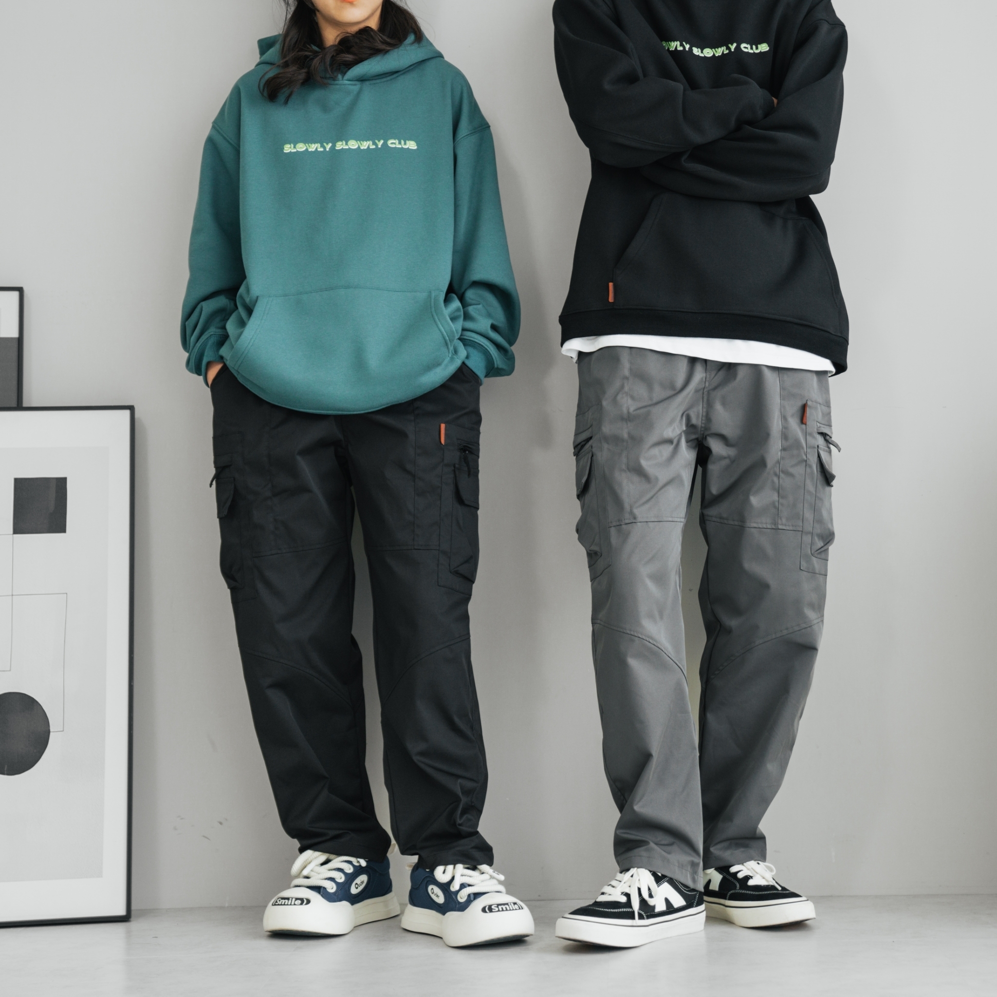 <台灣現貨>立體剪裁口袋長褲 SB1115