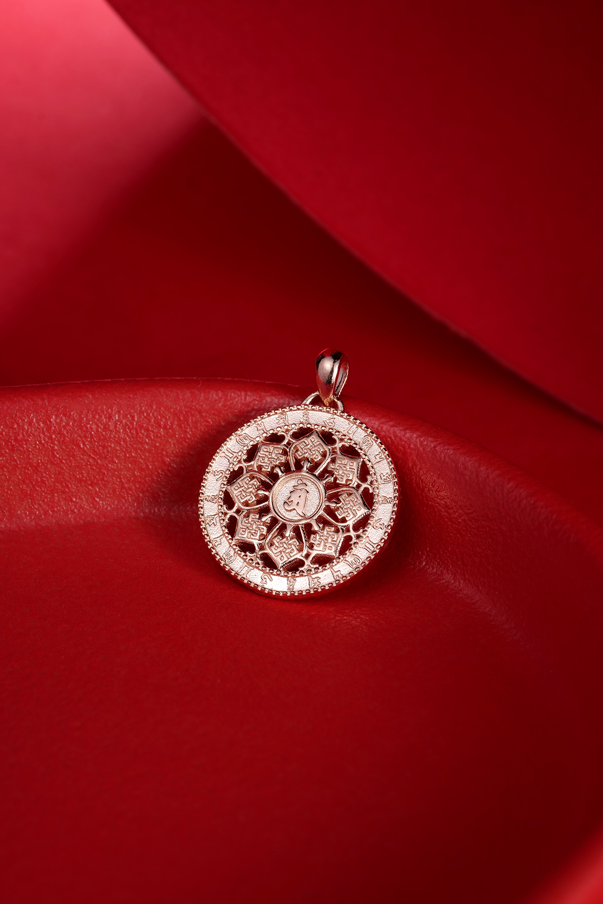 1223YT04-碧霞師傅YT-普賢菩薩 (龍/蛇) (鍍玫瑰金20mm) A4A, (鍍黃金20mm) A4B, (鍍白金20mm) A4C, (鍍白金26mm) A4D (A4)