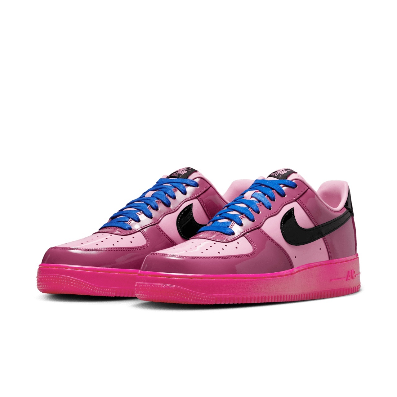 Nike Air Force 1 Low Pink Cooler Mulberry Rose 玫瑰粉 漆皮 氣墊 休閒鞋 男鞋 IO4489-600