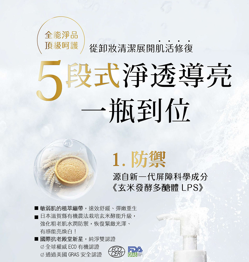 歐芙迪茉 optimo 極效柔潤煥采 潔顏油 說明9