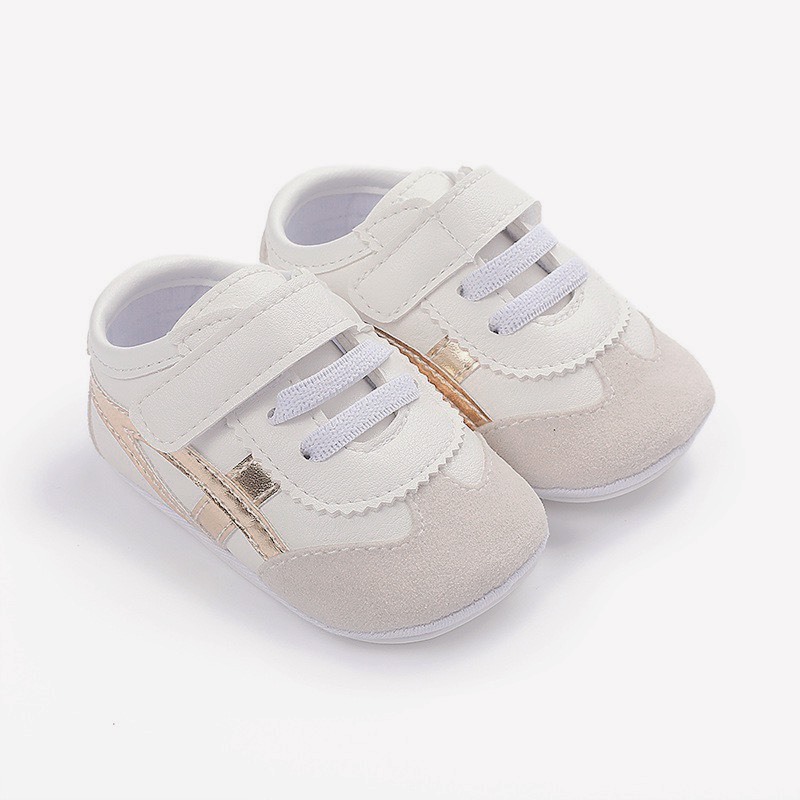 拚色百搭學步鞋