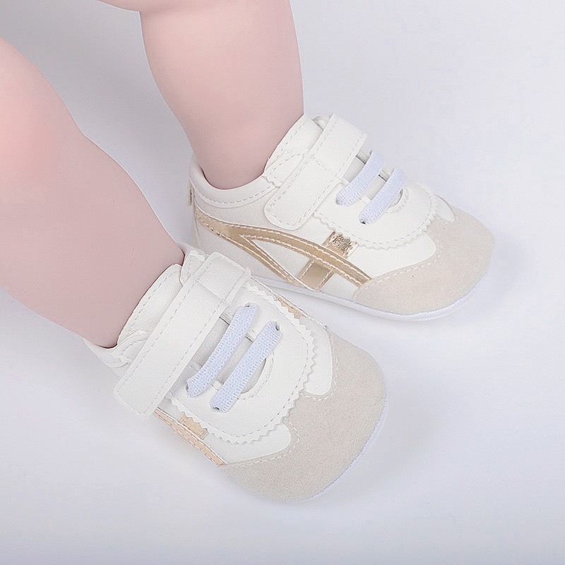 拚色百搭學步鞋