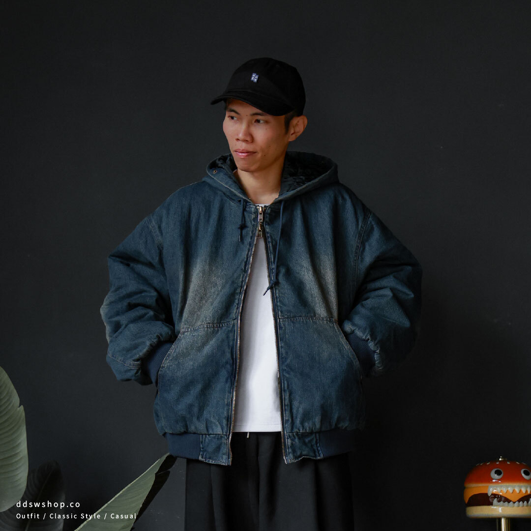 "代購" FREAK'S STORE 2WAY 保暖仿毛絨 連帽鋪棉外套