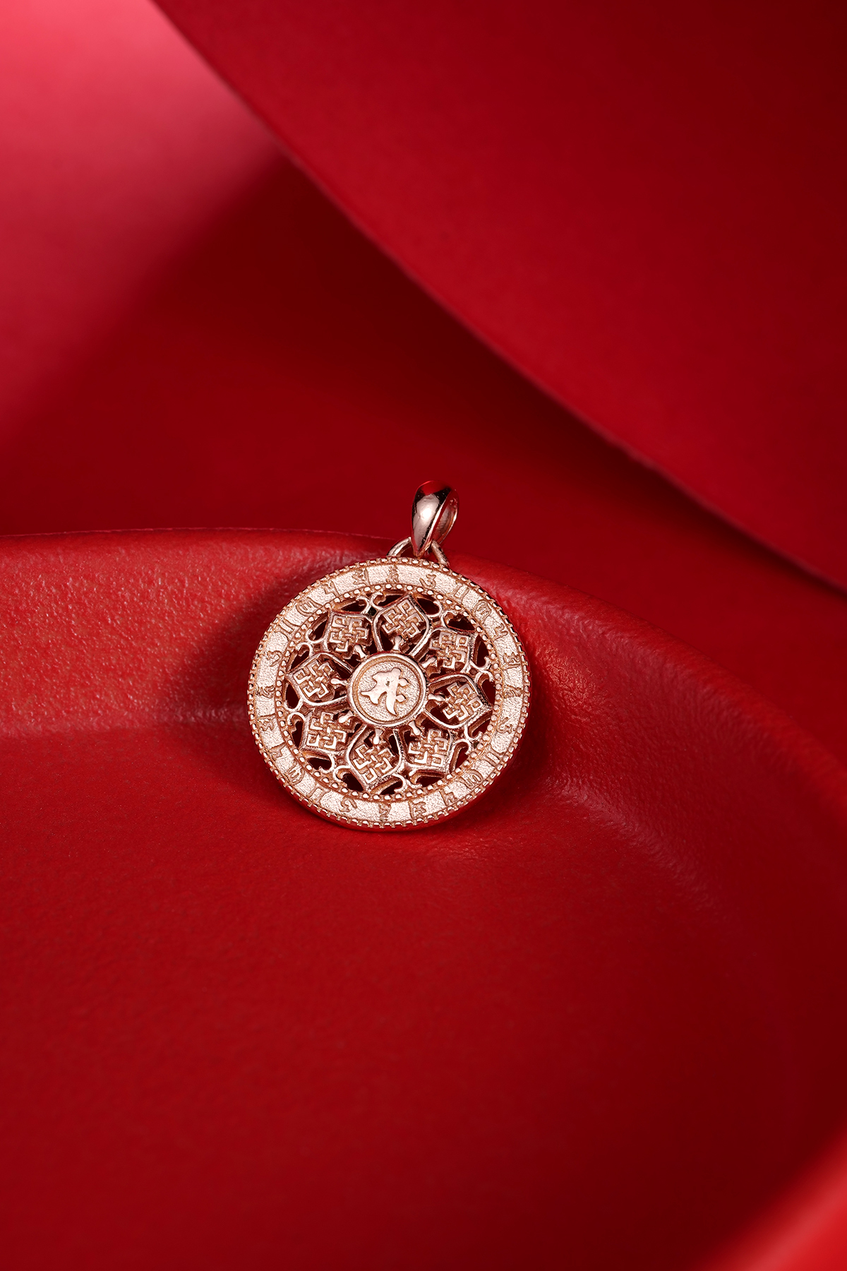 1223YT05-碧霞師傅YT-大勢至菩薩 (馬) (鍍玫瑰金20mm) A5A, (鍍黃金20mm) A5B, (鍍白金20mm) A5C, (鍍白金26mm) A5D (A5)