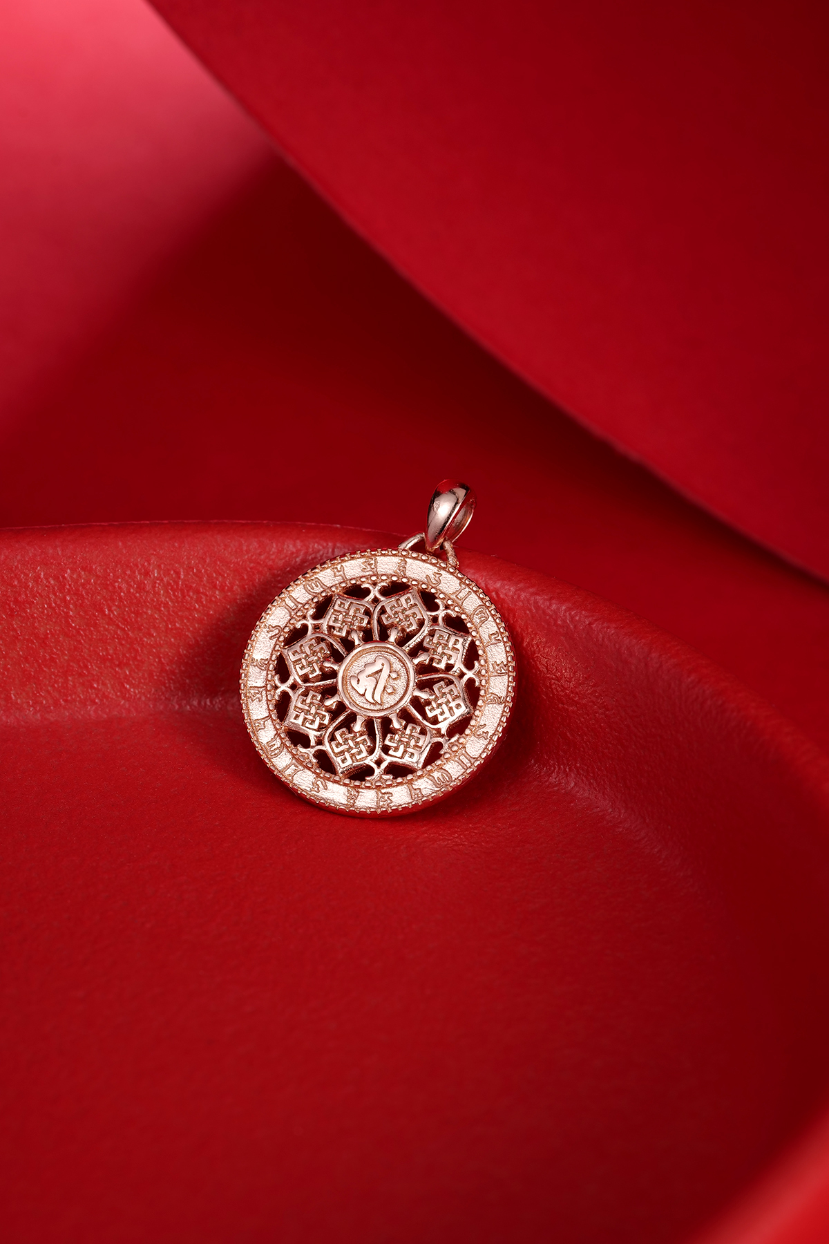 1223YT06-碧霞師傅YT-千手觀音 / 阿彌陀如來(鼠豬狗) (鍍玫瑰金20mm) A6A, (鍍黃金20mm) A6B, (鍍白金20mm) A6C, (鍍白金26mm) A6D (A6)