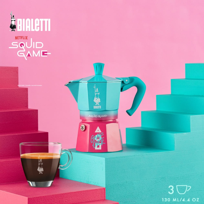 魷魚遊戲聯名款經典摩卡壺