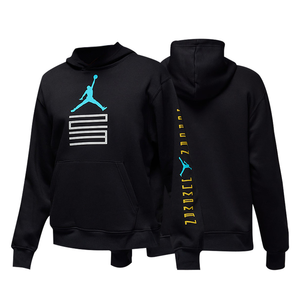 Nike Air Jordan11 Gamma Fleece Pullover Hoodie 帽T 黑 IQ6971-010