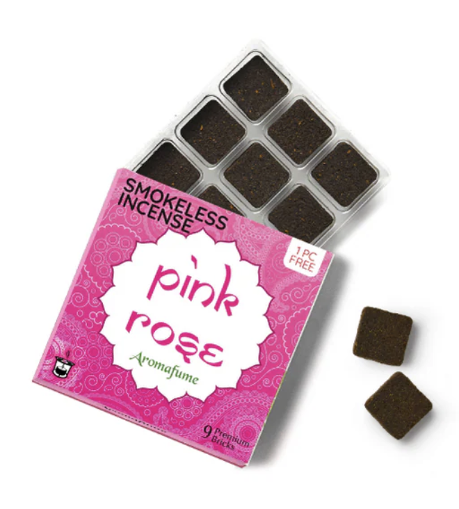 Auromafume 香薰磚 1盒9粒 - pink rose (1219)