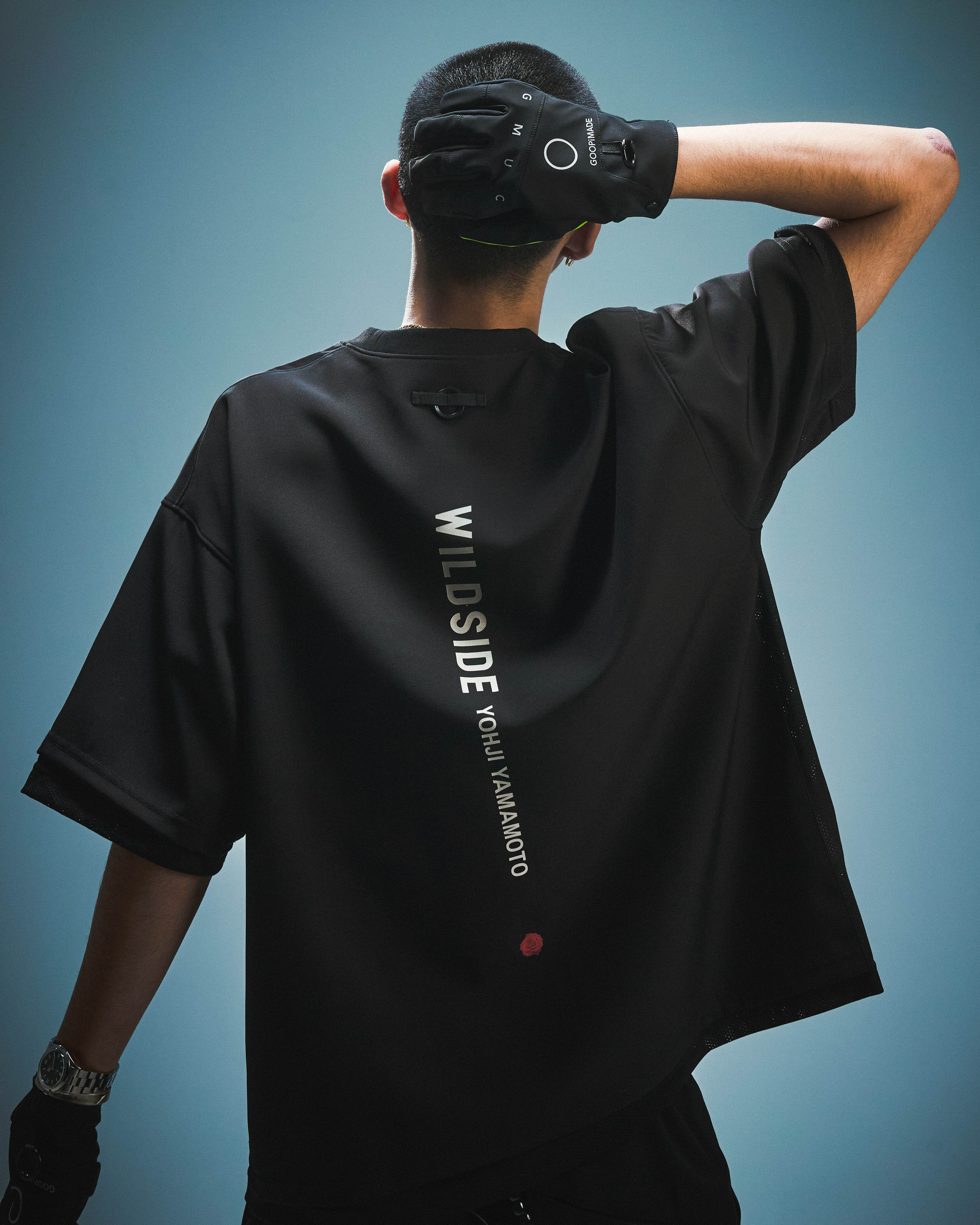 GOOPiMADE THE “Karasu” TEE - Black