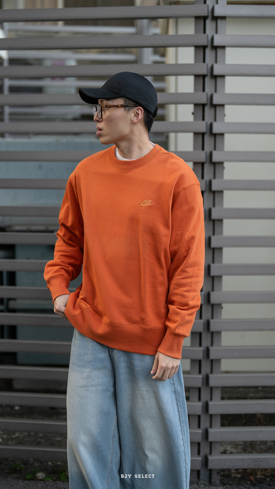 #現貨 NIKE 重磅刺繡 毛巾底 大學踢 DA0022-881 橘色