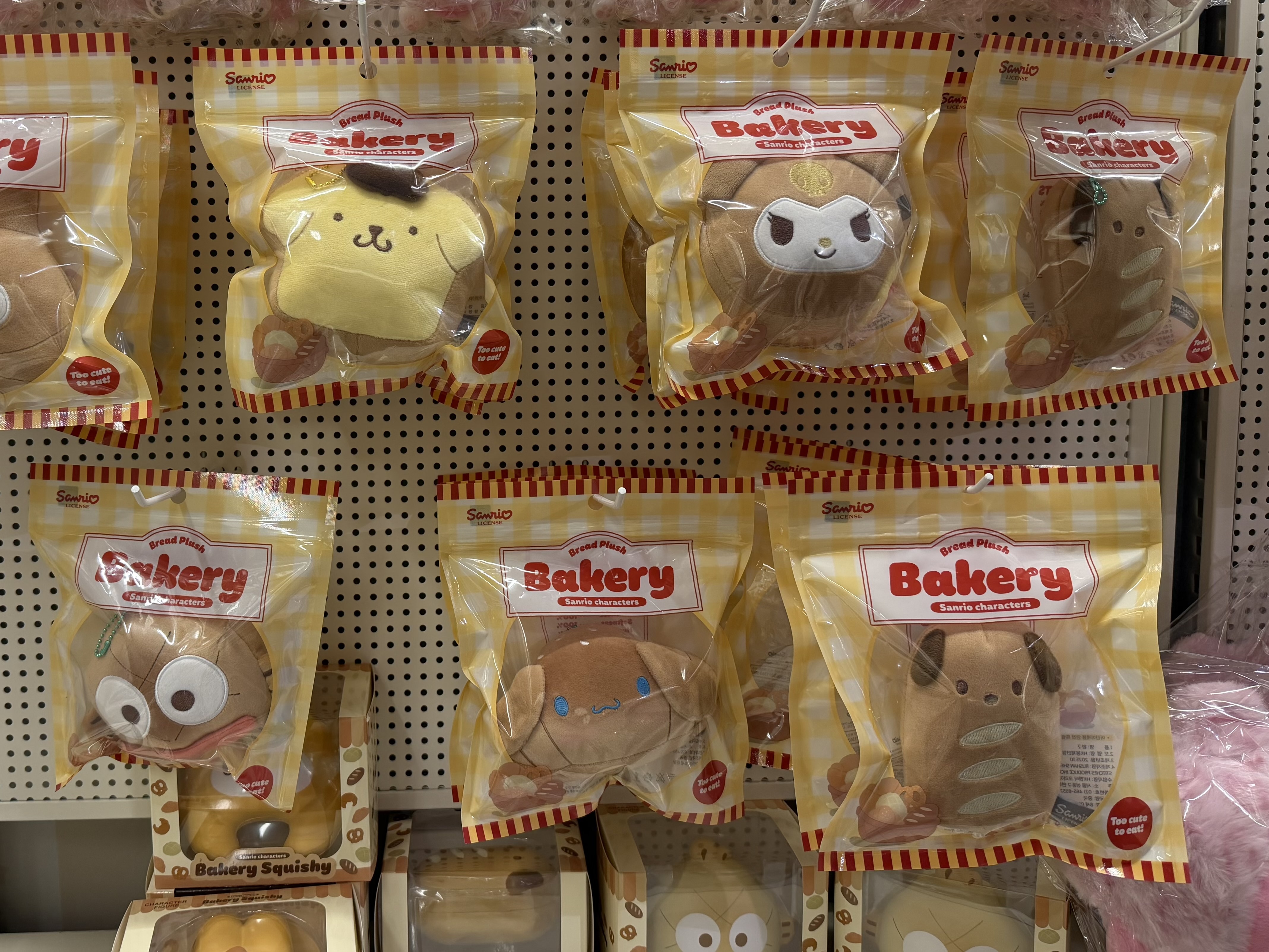 《現貨》韓國快閃sanrio麵包系列