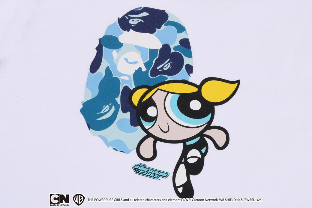 2025AW THE POWERPUFF GIRLS X BAPE A BATHING APE BUBBLES TEE 聯名 飛天小女警 泡泡 短袖 短T 現貨 1L73210903