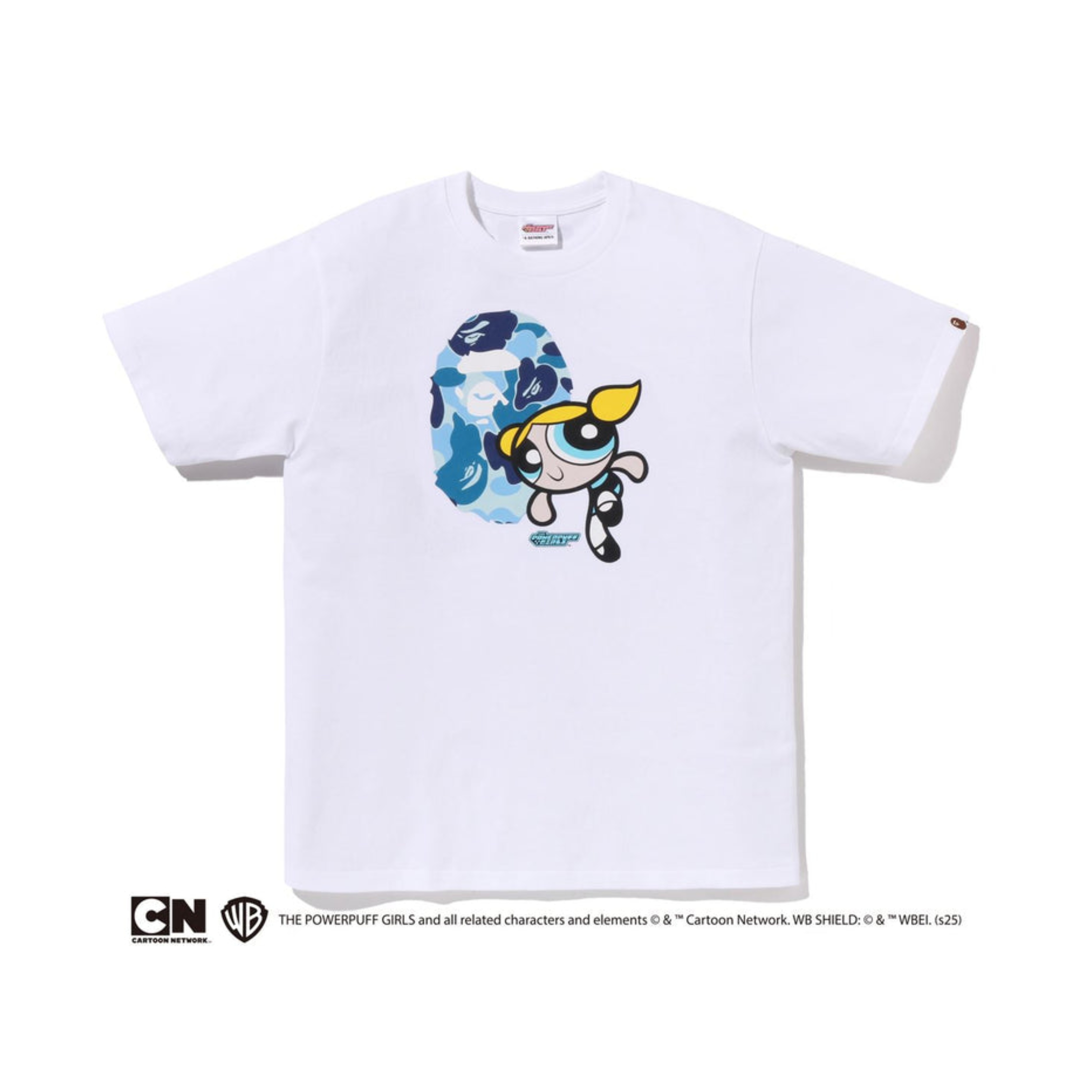 2025AW THE POWERPUFF GIRLS X BAPE A BATHING APE BUBBLES TEE 聯名 飛天小女警 泡泡 短袖 短T 現貨 1L73210903
