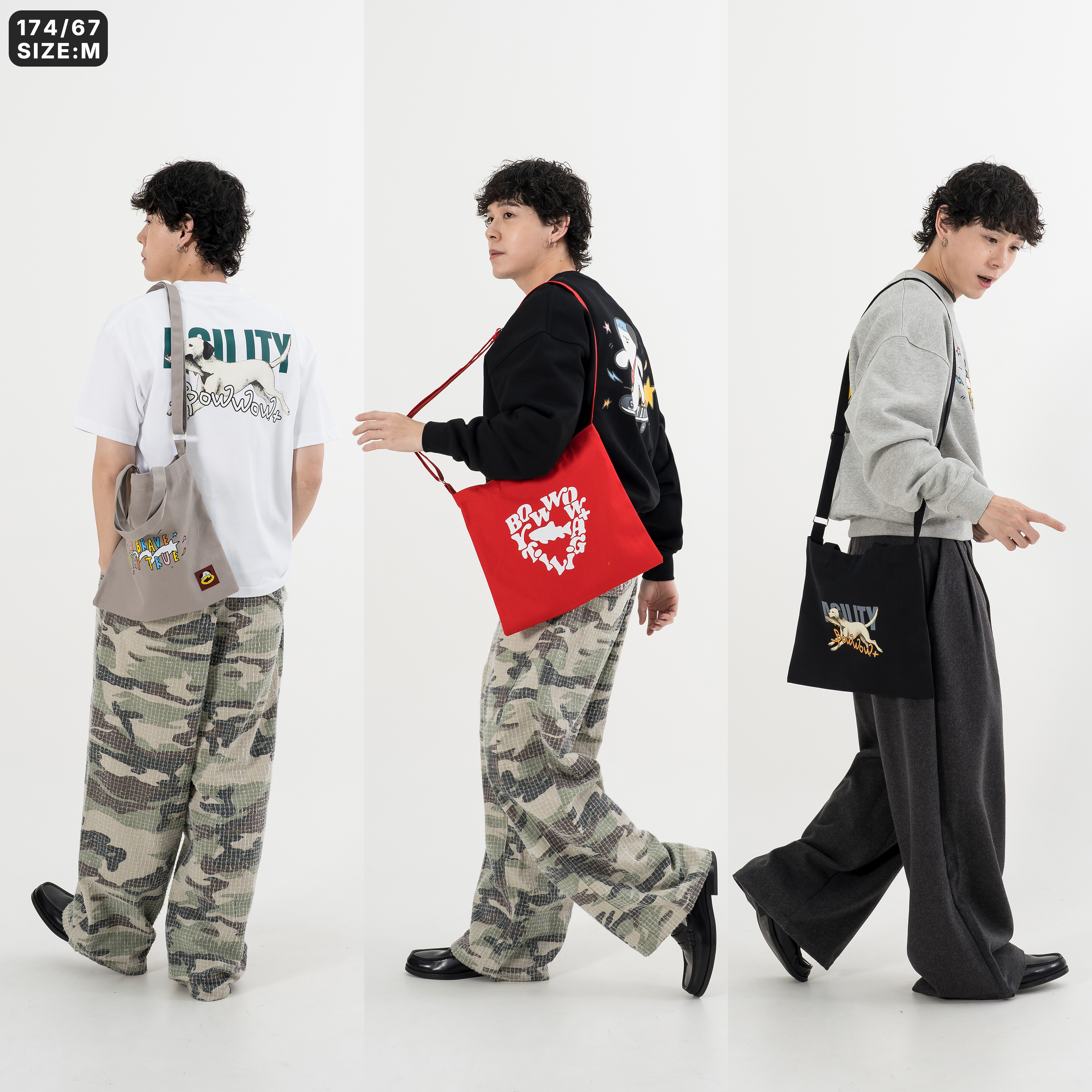 AGILITY x BOWWOW 2Way Tote Bag 兩用 帆布托特包 [BW5]