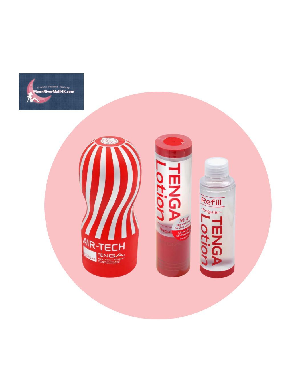 TENGA AIR-TECH 重複使用型真空杯 標準型 & 潤滑劑 x 2支