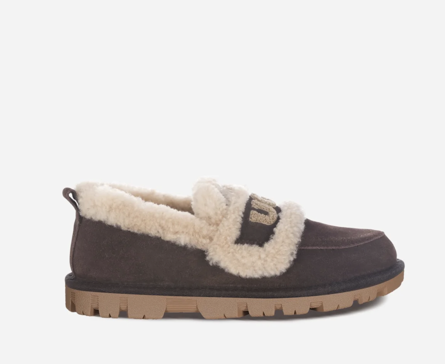 【4色入】UGG Ozlana Logo Shearling Loafer